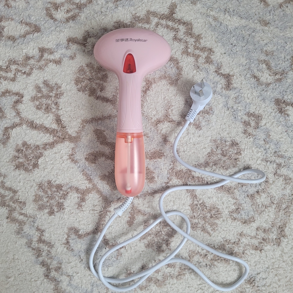 Pink Handheld Massager with Cord